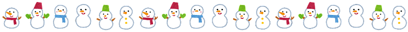 line_winter_snowman